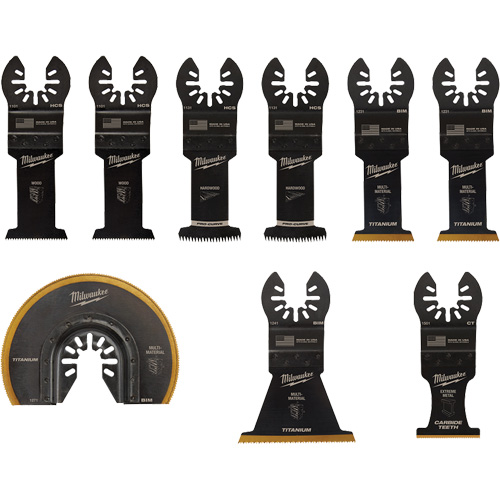 Ensemble de lames &agrave; usage g&eacute;n&eacute;ral Open-Lok pour outil polyvalent Oxymax Inc