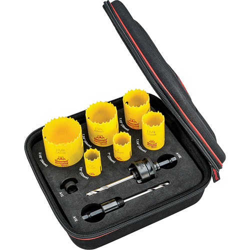 Ensemble de scies-cloche &agrave; coupe profonde, 9 morcea Oxymax Inc