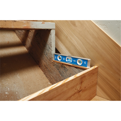 Torpedo Level, 10" L, Aluminum, 1 Vials, Magnetic Oxymax Inc