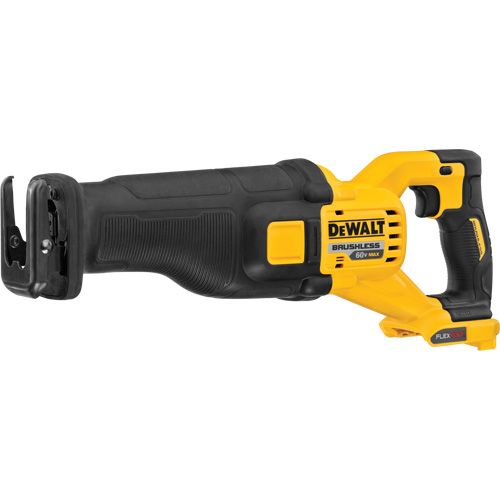 FlexVolt&reg; Max Brushless Reciprocating Saw (Tool Only), 60 V, Lithium-Ion Battery, 0-3000 SPM Oxymax Inc