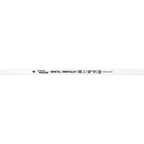 Lames pour scie &agrave; m&eacute;taux Bi-Metaloy, Bim&eacute;tal, 12" lo, 18 dents par pouce Oxymax Inc