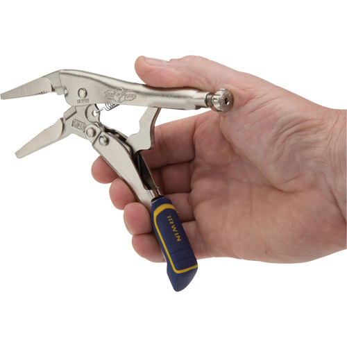 Pince-&eacute;tau avec coupe-fil Vise-Grip Fast Release 6LN, Longueur 6", Bec long Oxymax Inc