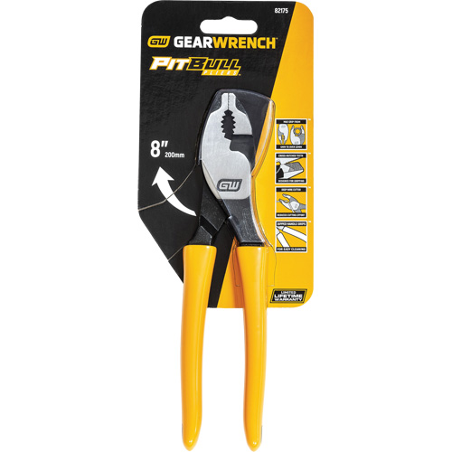 Pitbull Dipped Handle Slip Joint Pliers Oxymax Inc