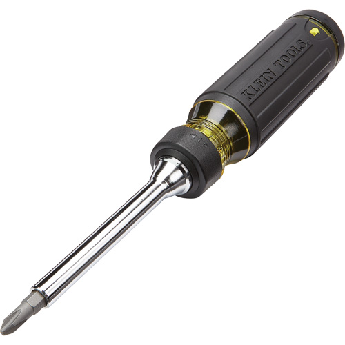 15-in-1 Multi-Bit Ratcheting Screwdriver, 8-3/4" L, Cushion Grip Handle Oxymax Inc