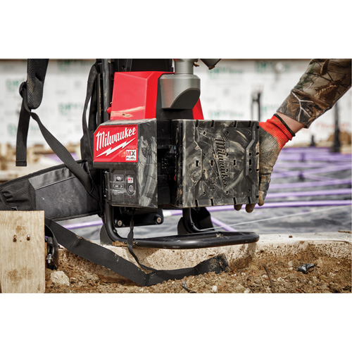 Ensemble vibrateur &agrave; b&eacute;ton &agrave; dos MX Fuel Oxymax Inc