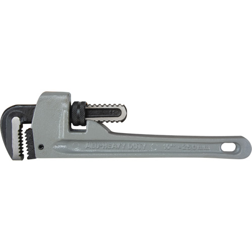 Pipe Wrench, 1-1/2" Jaw Capacity, 10" Long, Ergonomic Handle Oxymax Inc
