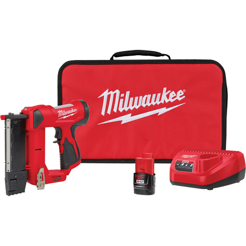 M12 23 Gauge Pin Nailer Kit, 12 V, Lithium-Ion Oxymax Inc