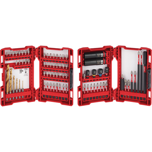 Ensemble de tournevis et perceuse &agrave; chocs Shockwave Oxymax Inc