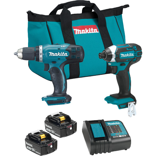 LXT&reg; 2 Tool Combo Kit, 18 V Oxymax Inc