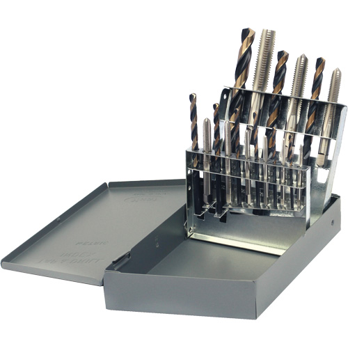 Jeu de tarauds & forets DRILLCO, 18 morcea Oxymax Inc