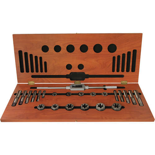 Drillco&reg; Tap & Die Set, 25 Pieces Oxymax Inc