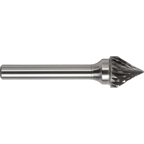 Drillco&reg; Single Cut 60° Cone Burr, SJ-1 Oxymax Inc