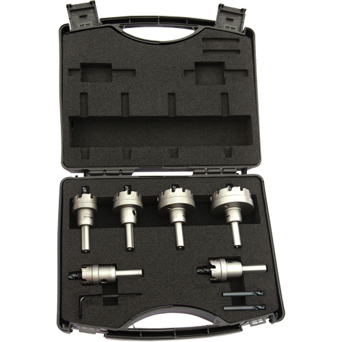 Drillco&reg; TCT Hole Cutter Set, 6 Pieces Oxymax Inc