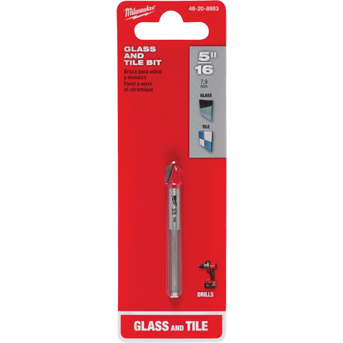 Foret pour verre et carreaux, 5/16", Carbure Oxymax Inc