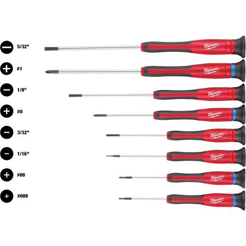 Precision Screwdriver Set, 8 Pcs. Oxymax Inc