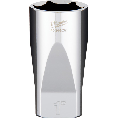 SAE Socket with Four Flat Sides, 1", 3/8" Drive, 6 Points, Deep Oxymax Inc