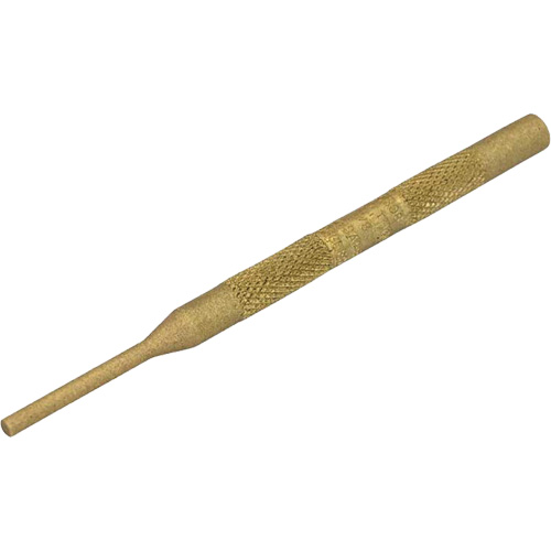 Brass Pin Punch, 1/8" Dia. x 4" L Oxymax Inc