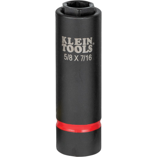 2-in-1 Socket, Impact, 7/16", 5/8" Drive, 6 Points Oxymax Inc