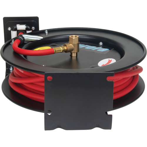 Hose Reel, Air/Water, 1/4" x 35', Single Hose, 300 psi Oxymax Inc
