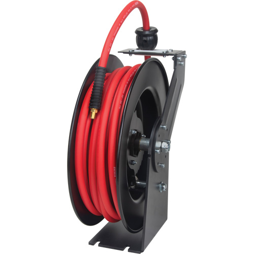 Hose Reel, Air/Water, 3/8" x 50', Single Hose, 300 psi Oxymax Inc