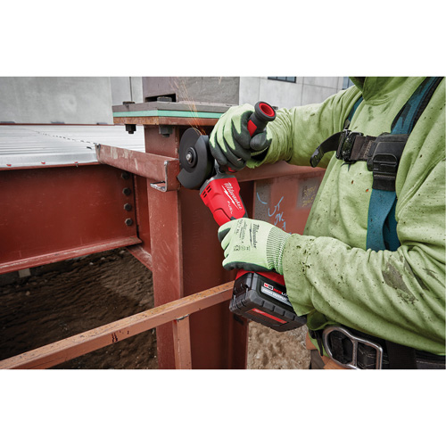 M18 Fuel Flathead Braking Grinder with No-Lock Paddle Switch, 18 V, 5" Chuck, Lithium-Ion Oxymax Inc