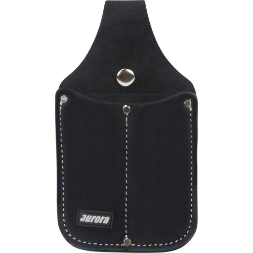 Utility Pouch, Knife Holder, Leather, 3 Pockets Oxymax Inc