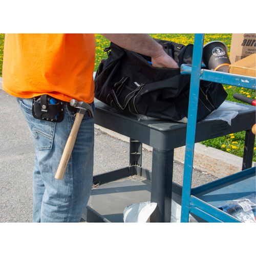 Porte-outil &agrave; anneau en acier, Support pour marteau, Cuir, 0 Poches Oxymax Inc