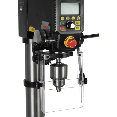 Protecteur avec interrupteur &agrave; limite pour perceuse &agrave; colonne NOVA Viking DVR Oxymax Inc