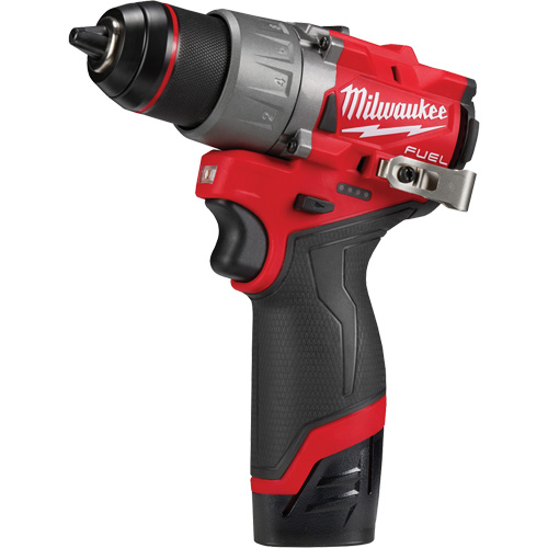 Ensemble perceuse/visseuse M12 Fuel, Lithium-ion, 12 V, Mandrin 1/2", Couple 400 lb-po Oxymax Inc