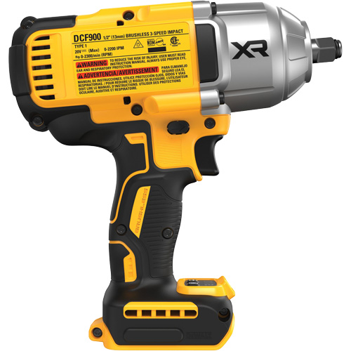 XR&reg; High Torque Impact Wrench with Hog Ring Anvil (Tool Only), 20 V, 1/2" Socket Oxymax Inc