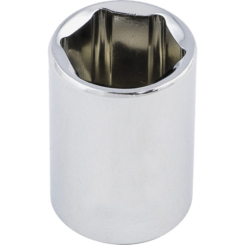 Douille chrom&eacute;e ordinaire, 1/2", Prise 3/8", 6 pans Oxymax Inc