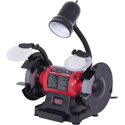 IBG-6 Bench Grinder, 6" Wheel Diameter, 1/2 HP, 3600 RPM Oxymax Inc