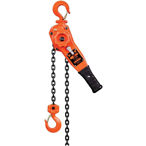 KLP Series Lever Chain Hoist, 5' Lift, 3000 lbs. (1.5 tons) Capacity Oxymax Inc