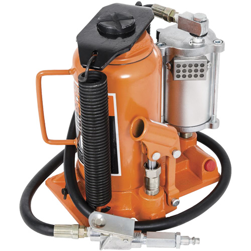 Cric-bouteille super robuste, 20 tonne(s), Air comprim&eacute;/hydraulique, 20" Hauteur &eacute;lev&eacute;e Oxymax Inc