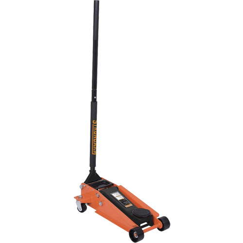953D 2XP Floor Jack, 3 Ton(s) Capacity, 4-7/10" Lowered, 18-1/10" Raised, Manual Hydraulic Oxymax Inc