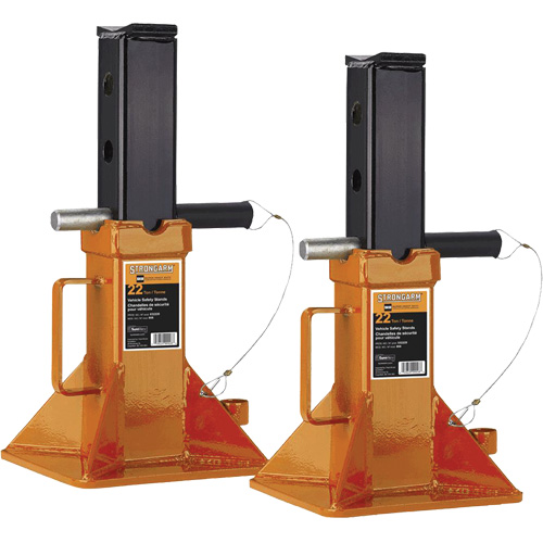 Safety Stands, Locking Pin, 22 Ton(s) Capacity Oxymax Inc