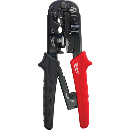 Ratcheting Pass-Through Crimper & Stripper Oxymax Inc
