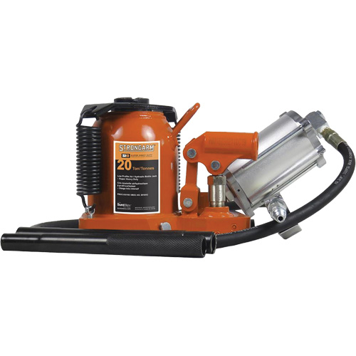 Crics &agrave; bouteille &agrave; air comprim&eacute;, 20 tonne(s), Air comprim&eacute;/hydraulique Oxymax Inc