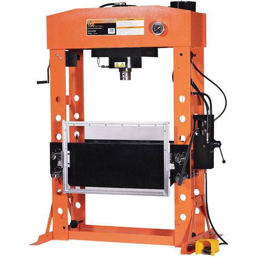 Super Heavy-Duty Shop Presses, 150 Tons Capacity Oxymax Inc