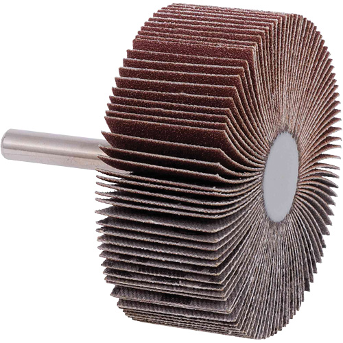 Flap Wheels, 40 Grit, 2-1/2" x 1" Oxymax Inc