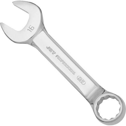 Stubby Wrenches, 16 mm, Chrome Finish Oxymax Inc