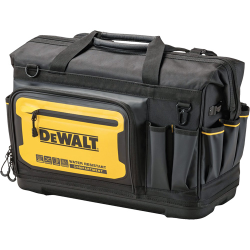 Sac &agrave; outils &agrave; bouche ouverte PRO 20", 33 pochettes, Noir/Jaune Oxymax Inc