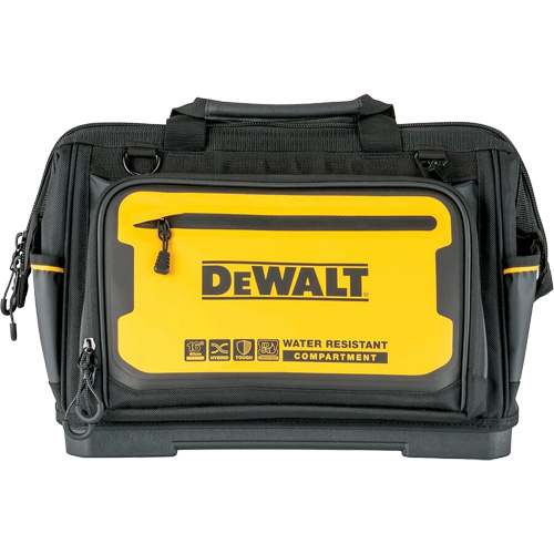 Sac &agrave; outils &agrave; bouche ouverte PRO 16", 31 pochettes, Noir/Jaune Oxymax Inc