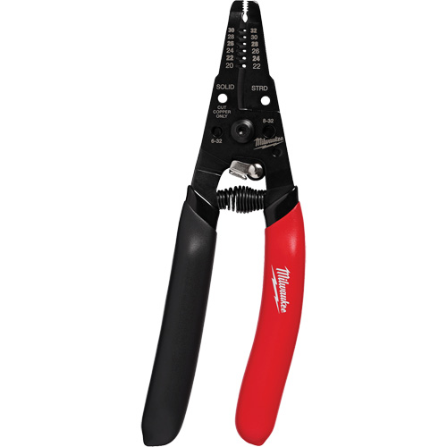 Couteau & d&eacute;nudeur de fil basse tension avec prise tremp&eacute;e, 20 - 32 AWG Oxymax Inc