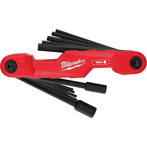 Electrician's SAE Folding Hex Key Set, 11 Pcs., Imperial Oxymax Inc
