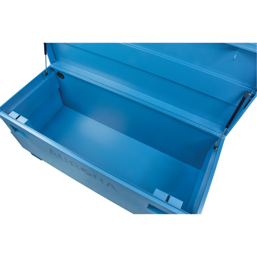 Jobsite Tool Box, 48" x 24" x 27-3/5", Steel, Blue Oxymax Inc