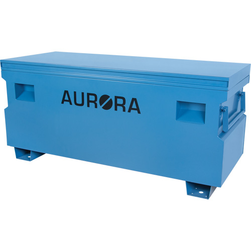 Jobsite Tool Box, 60" x 24" x 27-1/2", Steel, Blue Oxymax Inc
