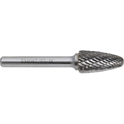 F1-DC Fraise arboriforme JET-KUT (embout rayon), 1/4" dia. Oxymax Inc