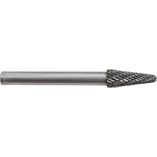 L2-DC JET-KUT Taper Shape Bur 9 (Radius End), 5/16" Dia. Oxymax Inc