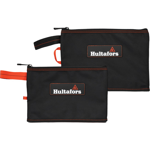 Multi-Purpose Zippered Bag, Ballistic Polyester, Black/Red Oxymax Inc